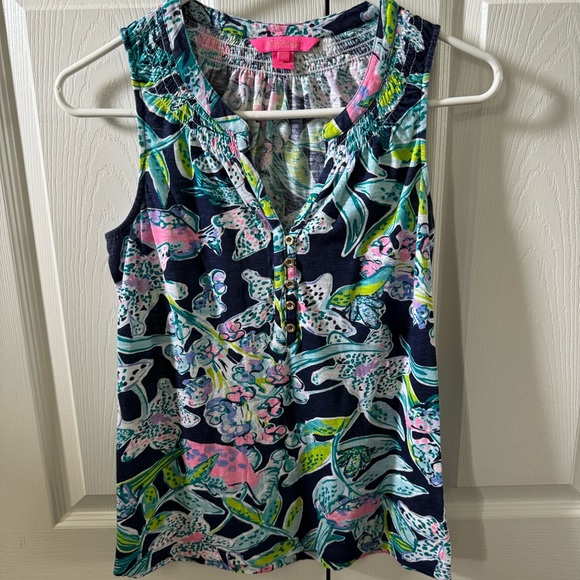 Lilly Pulitzer Tops - Lilly Pulitzer Essie Tank Top - XS